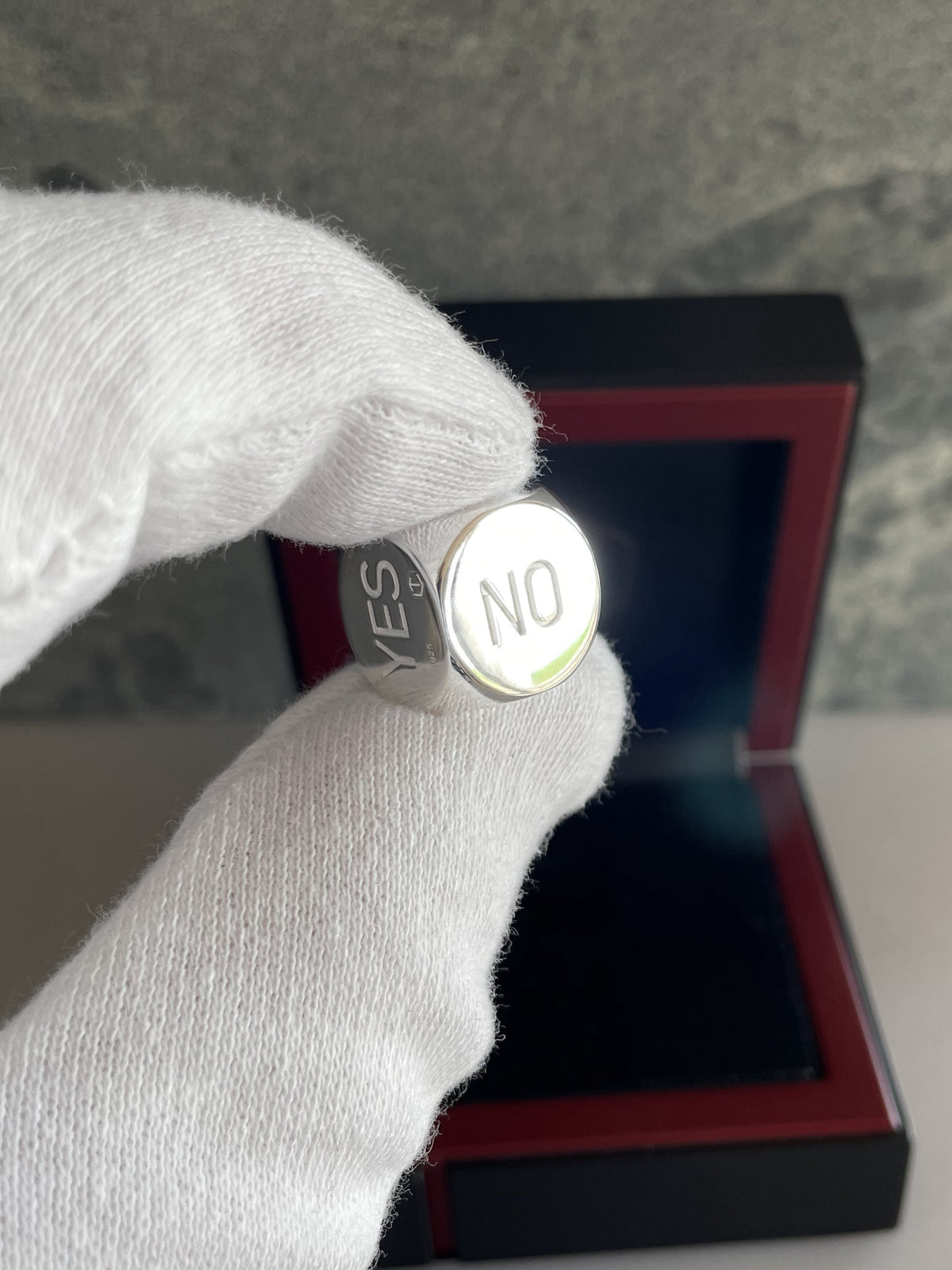Solid Decision Dice made of Sterling Silver Polished 
