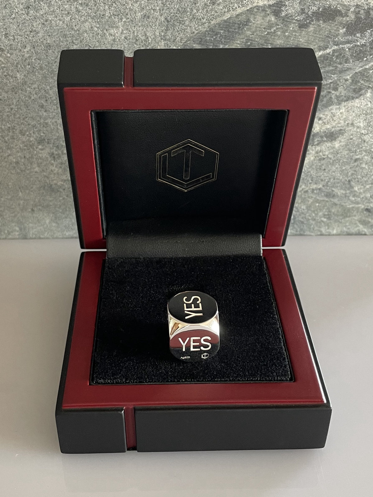 Solid Decision Dice made of Sterling Silver Polished 