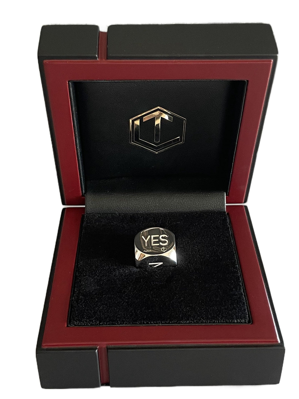 Solid Decision Dice made of Sterling Silver Polished 