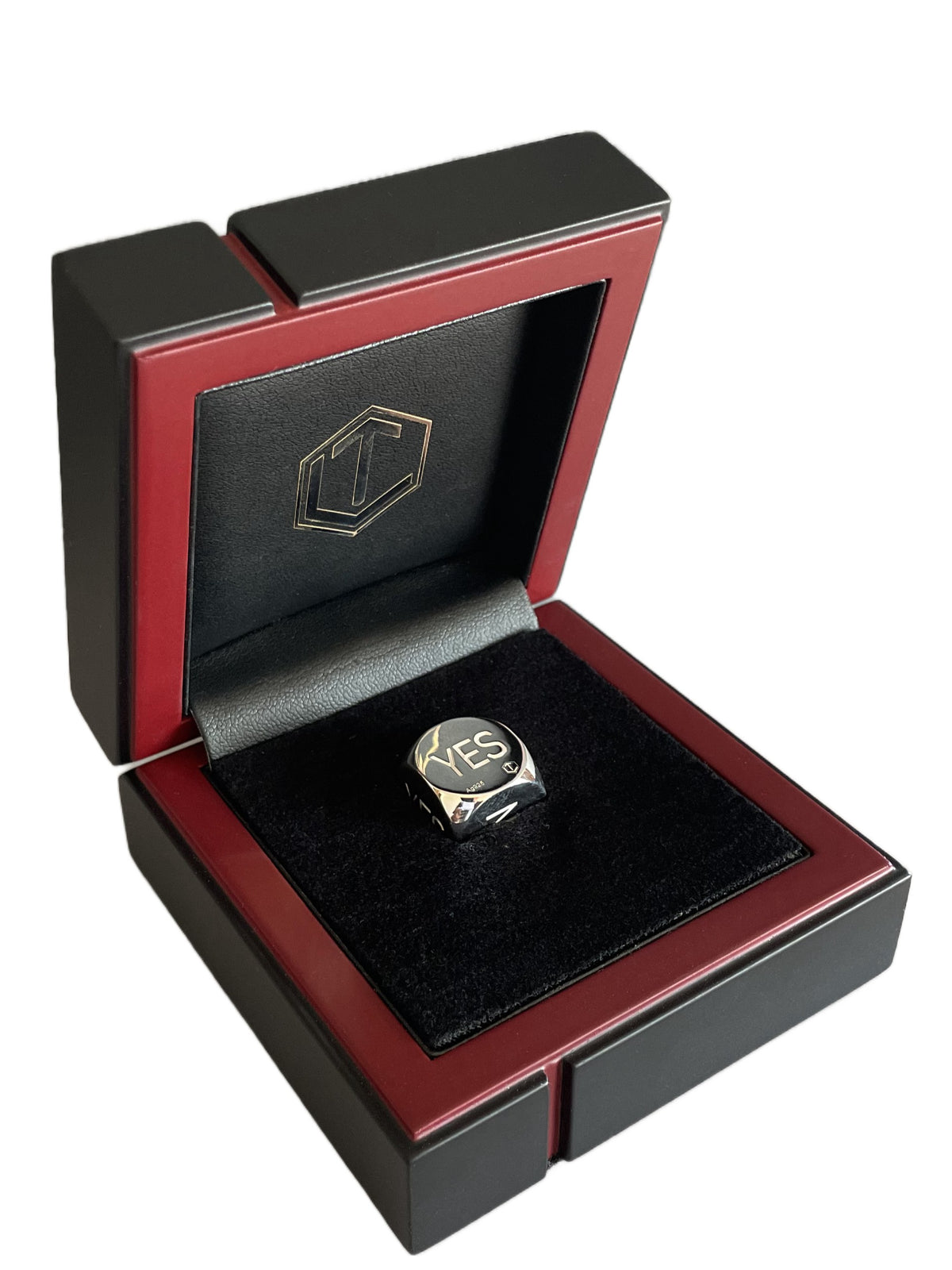 Solid Decision Dice made of Sterling Silver Polished 