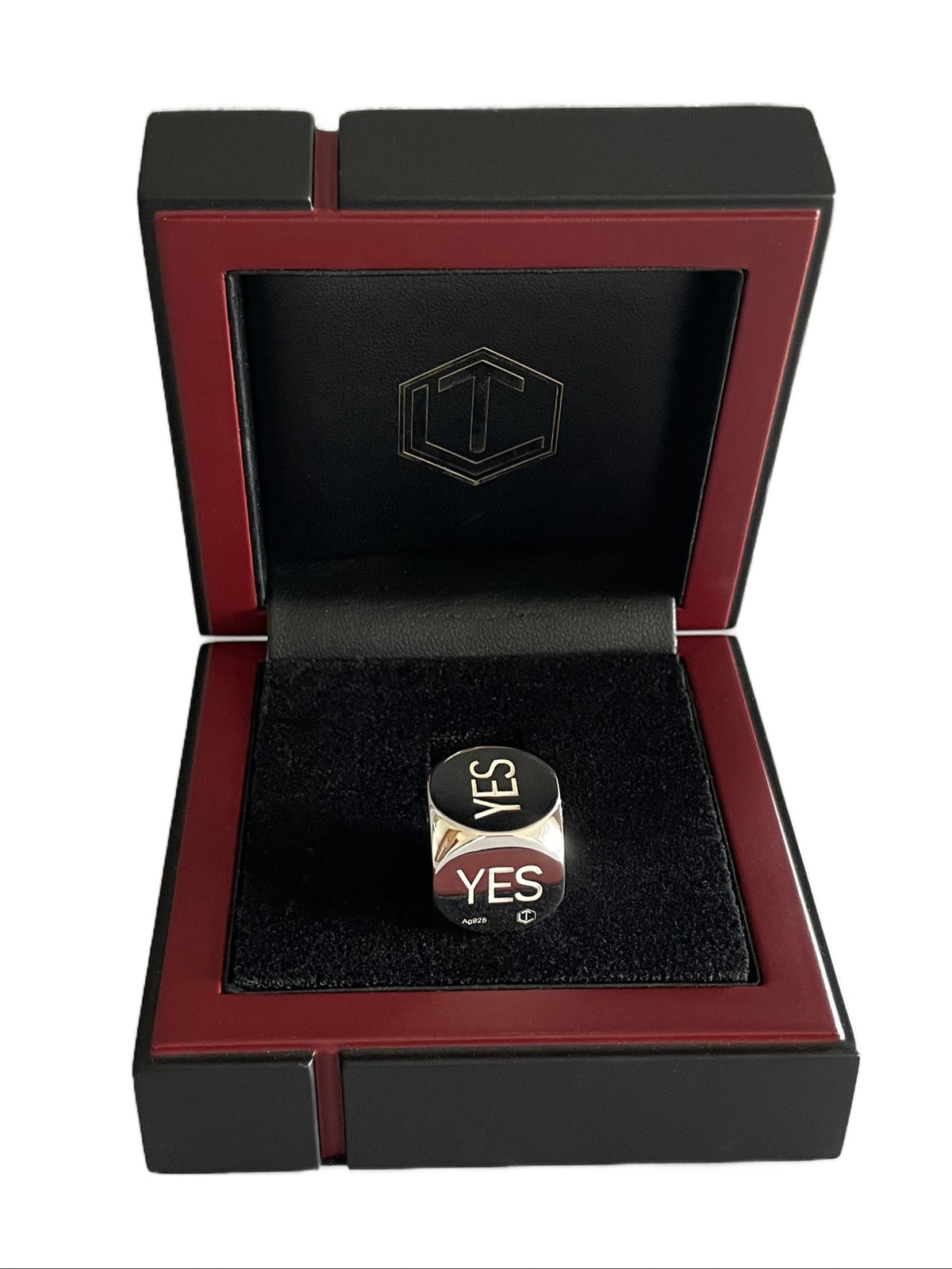 Solid Decision Dice made of Sterling Silver Polished 