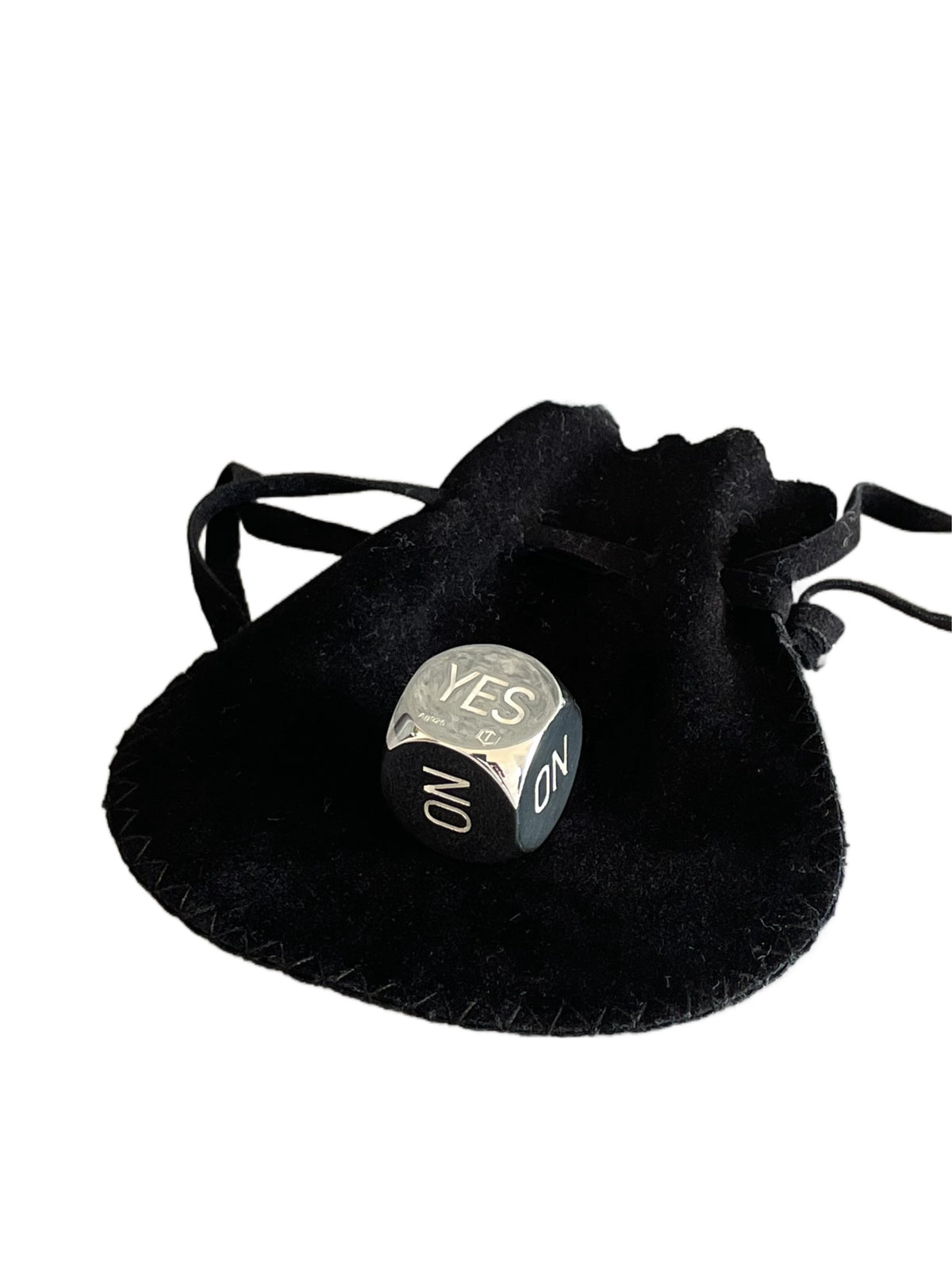 Solid Decision Dice made of Sterling Silver Polished 
