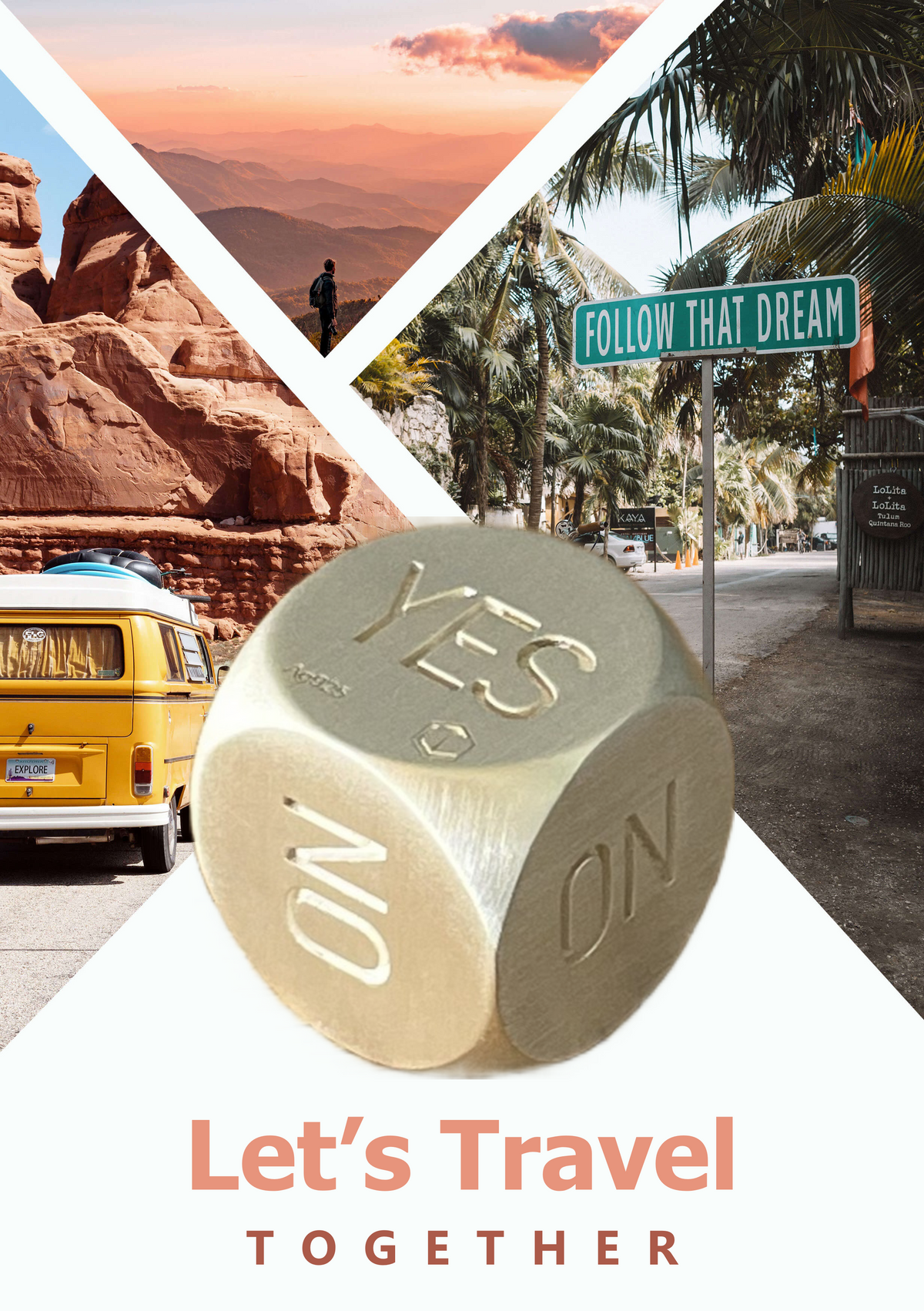 Decision Dice Silver brushed