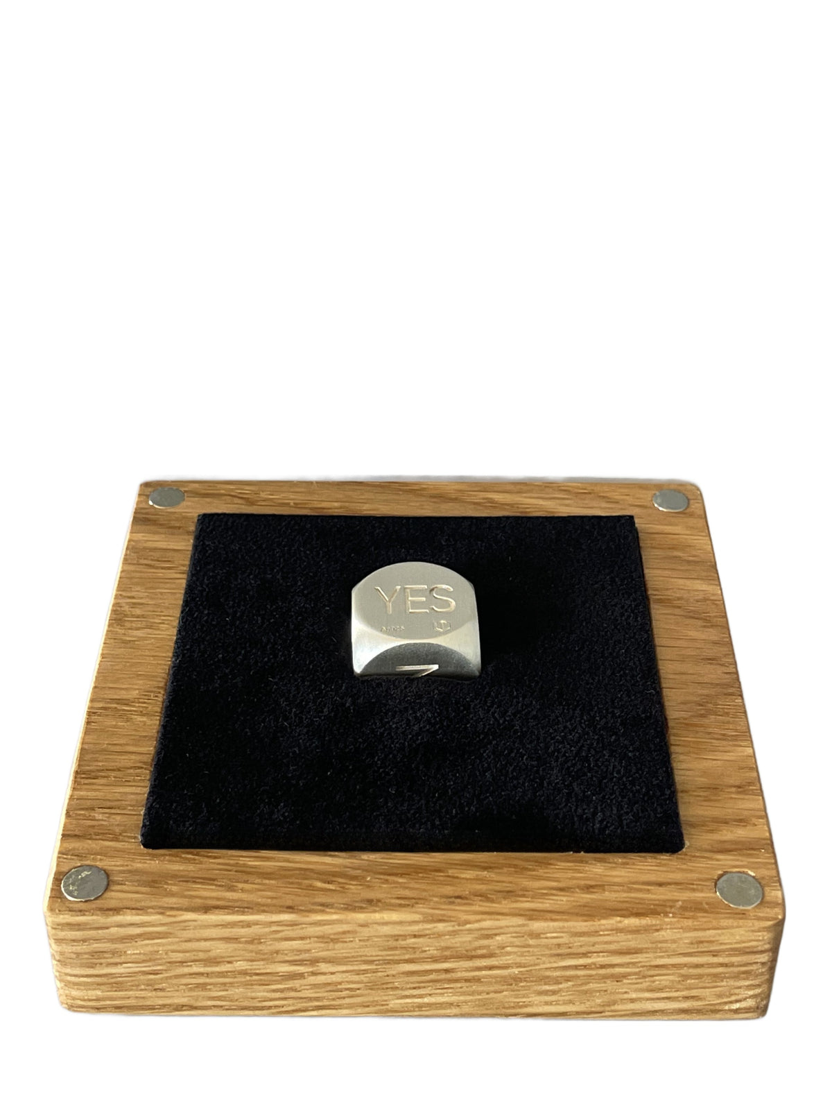 Decision Dice Silver brushed