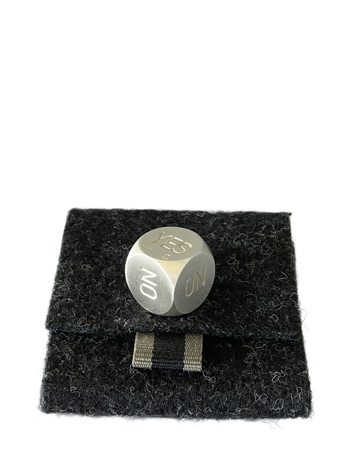 Decision Dice Silver brushed