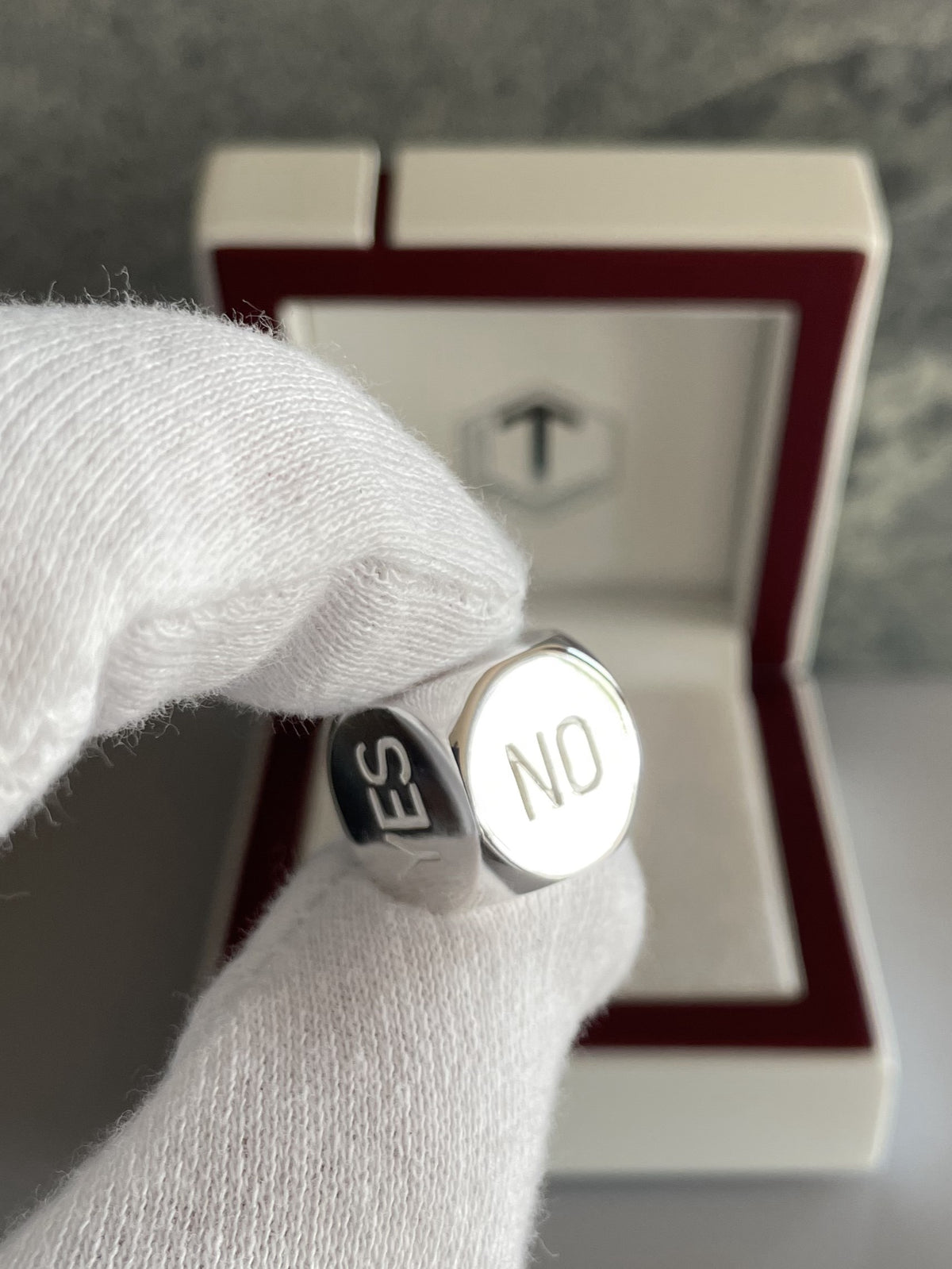Solid Decision Dice made of Sterling Silver Polished
