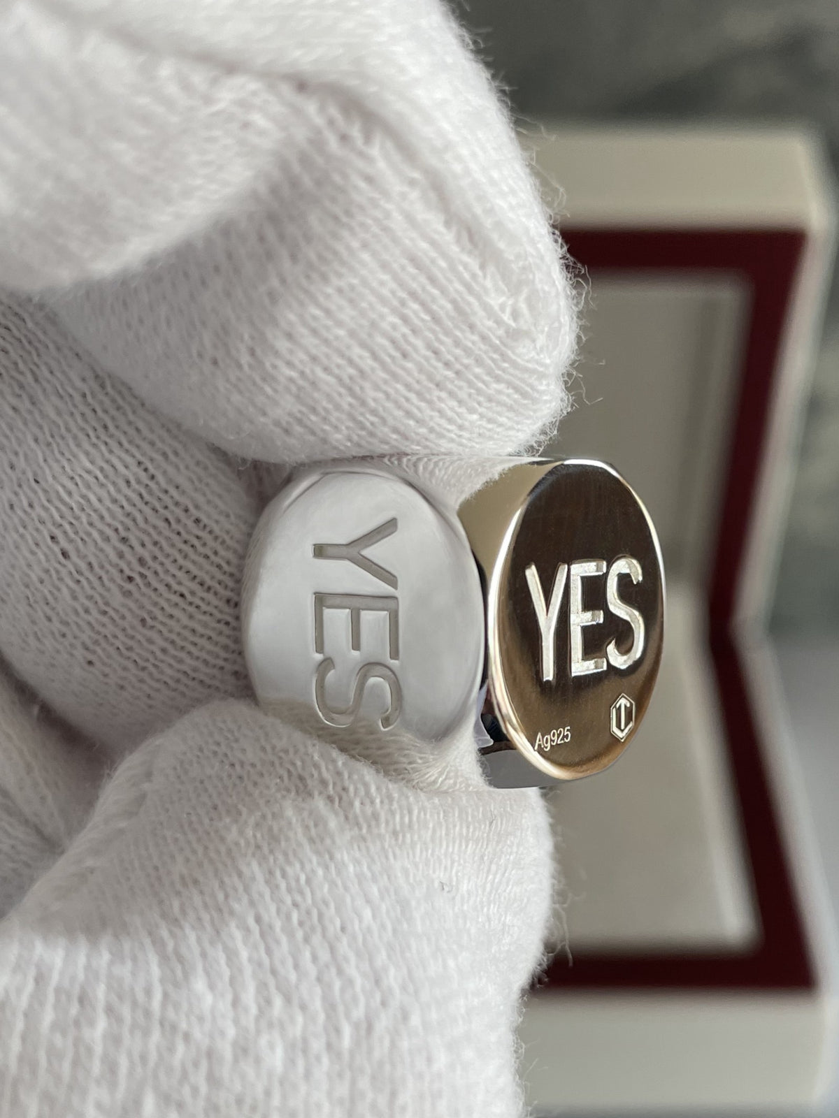 Solid Decision Dice made of Sterling Silver Polished