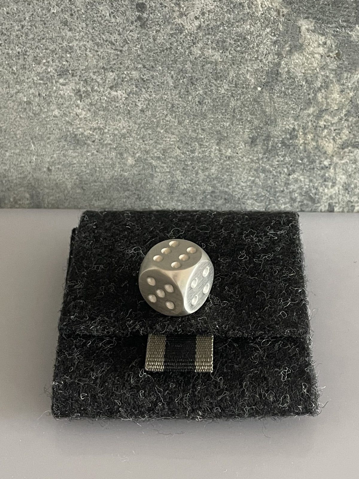 Würfel · 925 Sterlingsilber · 14 mm · 24 g · Mattiert