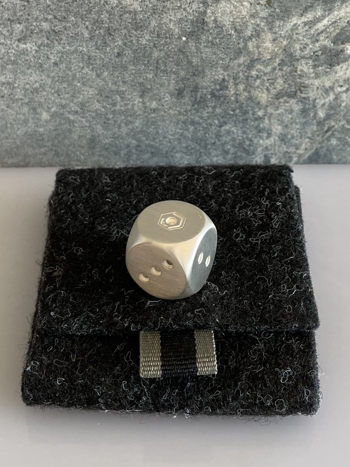 Würfel · 925 Sterlingsilber · 16 mm · 36 g · Mattiert