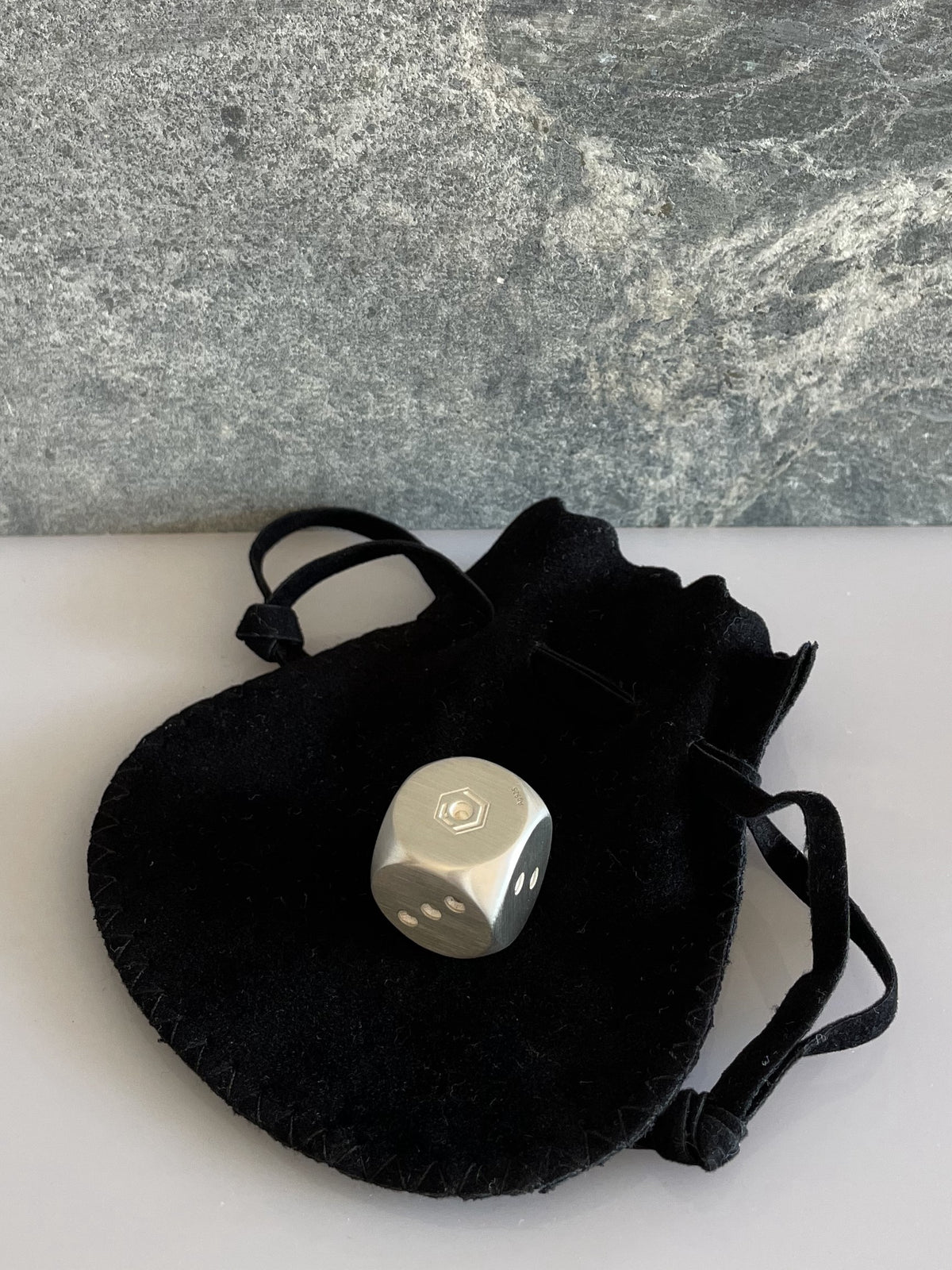 Würfel · 925 Sterlingsilber · 16 mm · 36 g · Mattiert