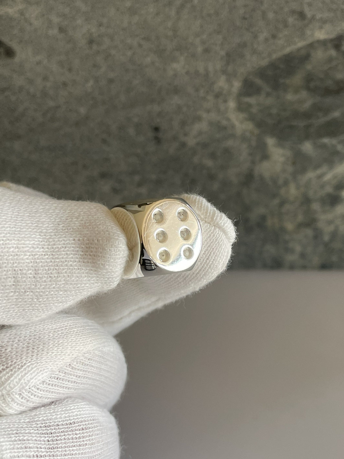 Würfel · 925 Sterlingsilber · 16 mm · 36 g · Poliert