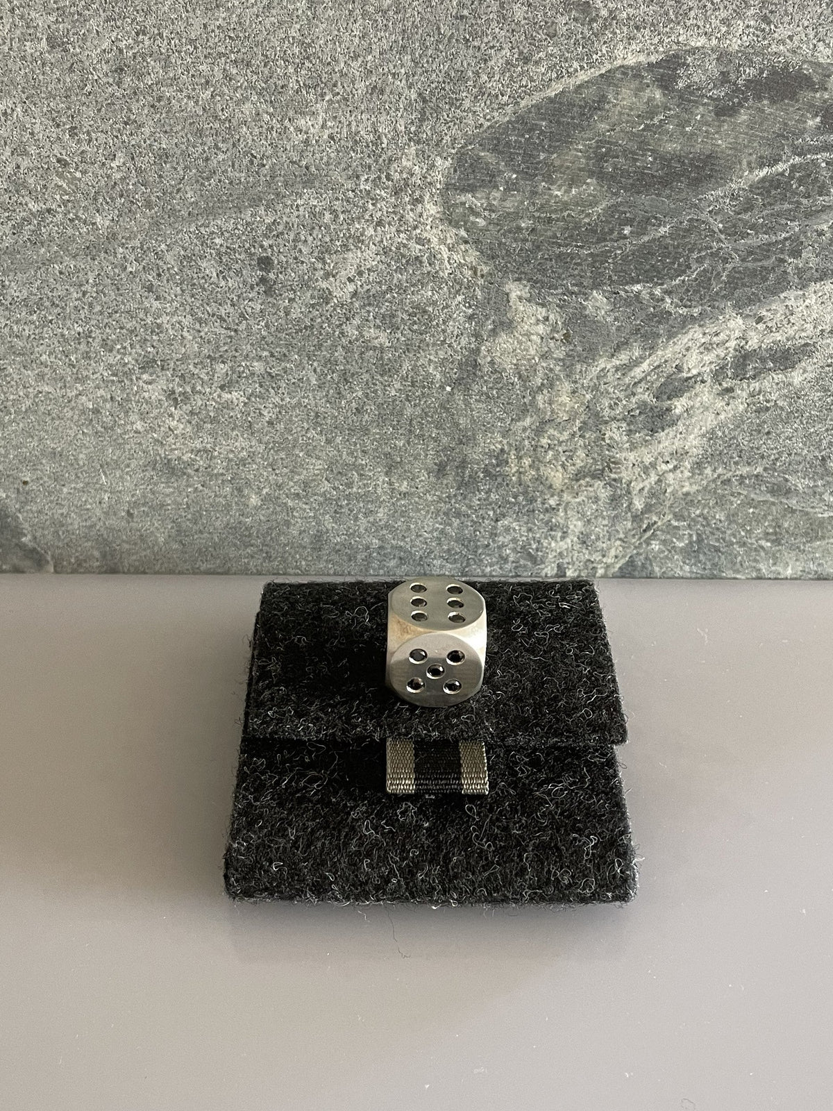 Dice Silver with Diamonds on case 