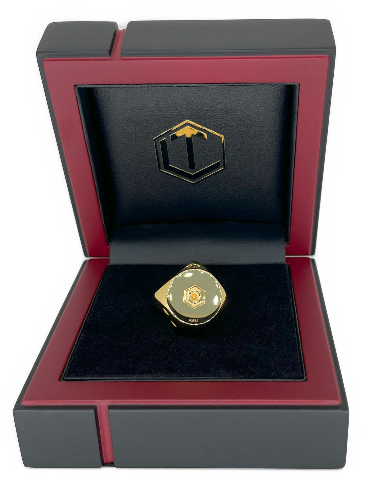 Golddice in Silver 18K gold plated - Goldwürfel aus Silber 18 Karat vergoldet