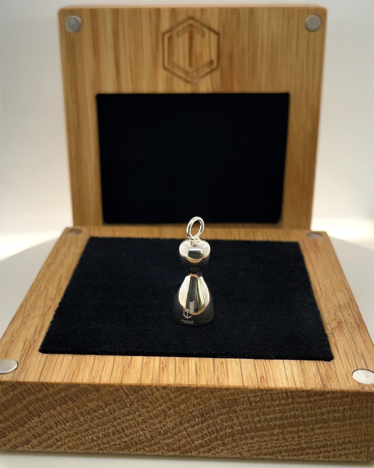 Spielfigur Anhänger · 925 Sterlingsilber · 19 mm hoch · 7 g · poliert