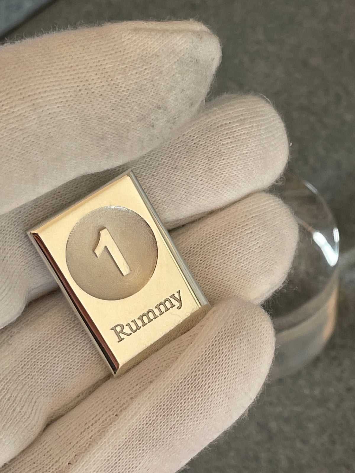 Rummy · 925 Sterlingsilber · Länge 26 mm · 14 g · Poliert