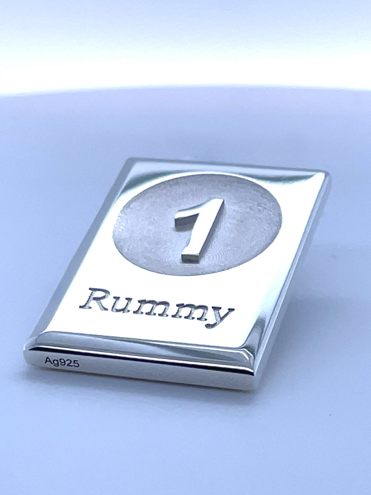Rummy · 925 Sterlingsilber · Länge 26 mm · 14 g · Poliert