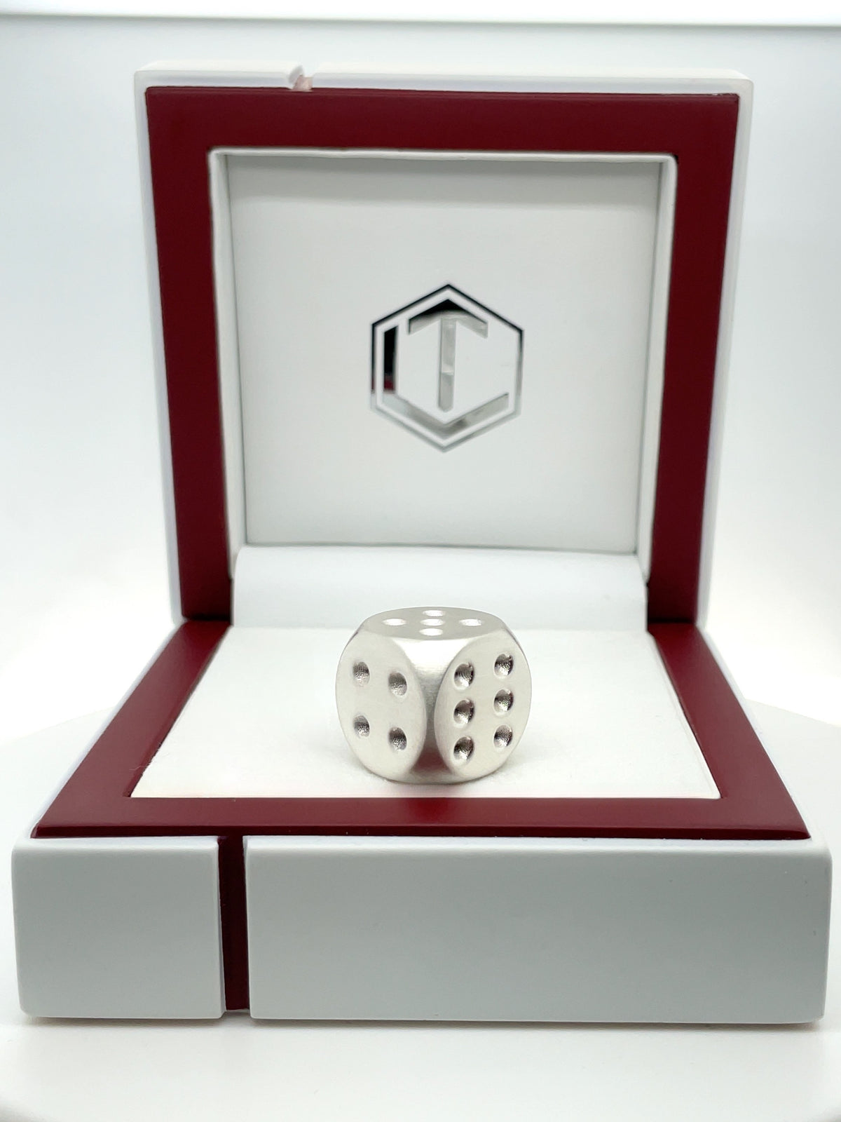 Würfel · 925 Sterlingsilber · 16 mm · 36 g · Mattiert