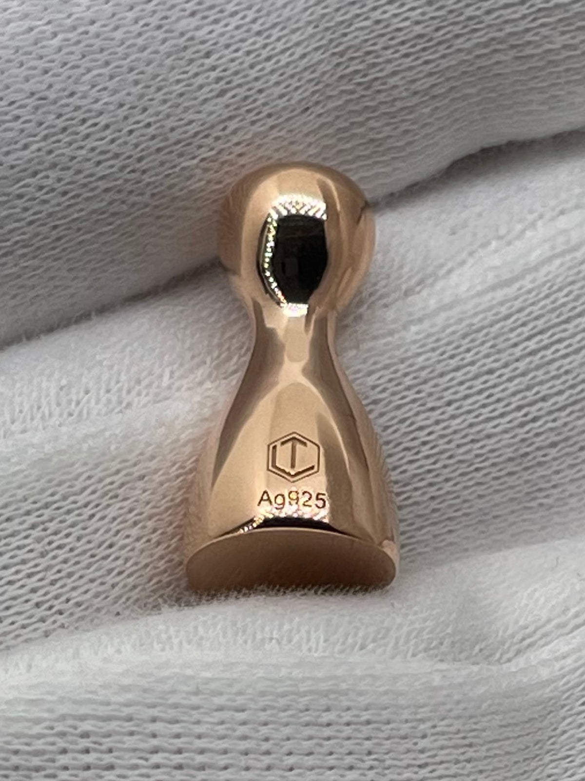 Ludo Game Figurine Silver Rose - Spielfigur Ludo Silber in Rose