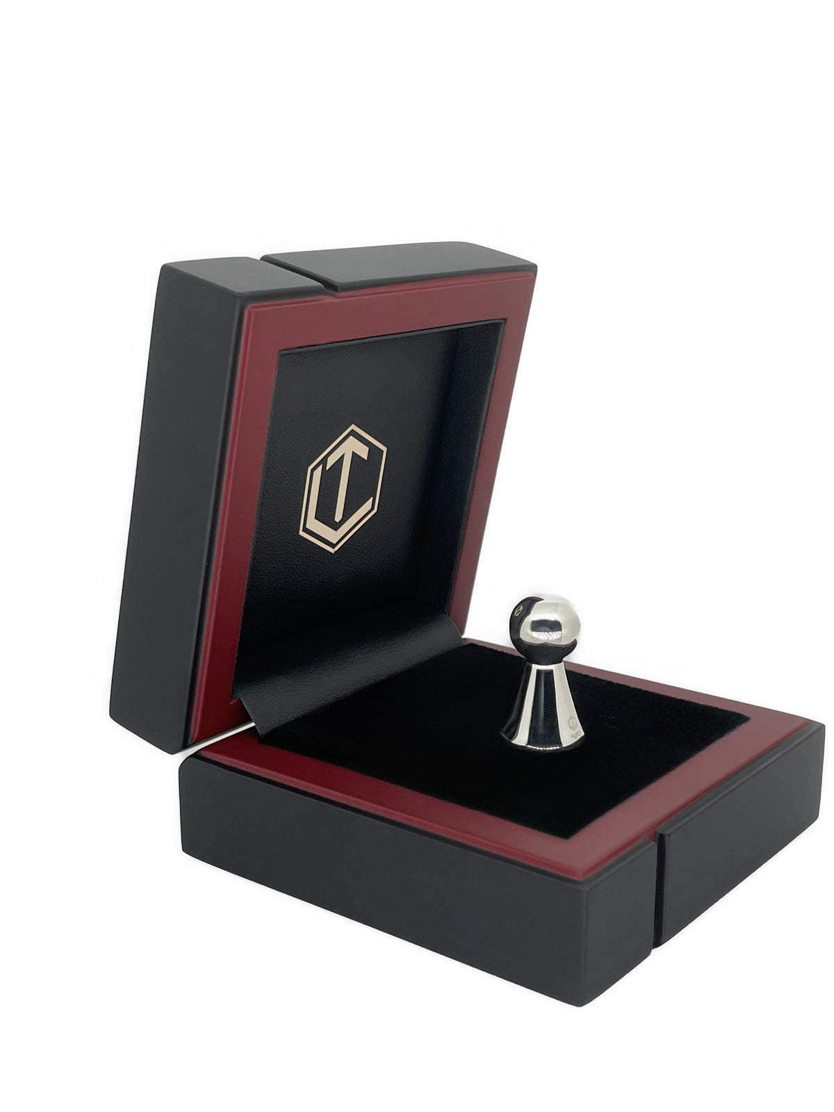 Play Figurine Sterling Silver in Black Case - Spielfigur aus Sterlingsilber im Etui