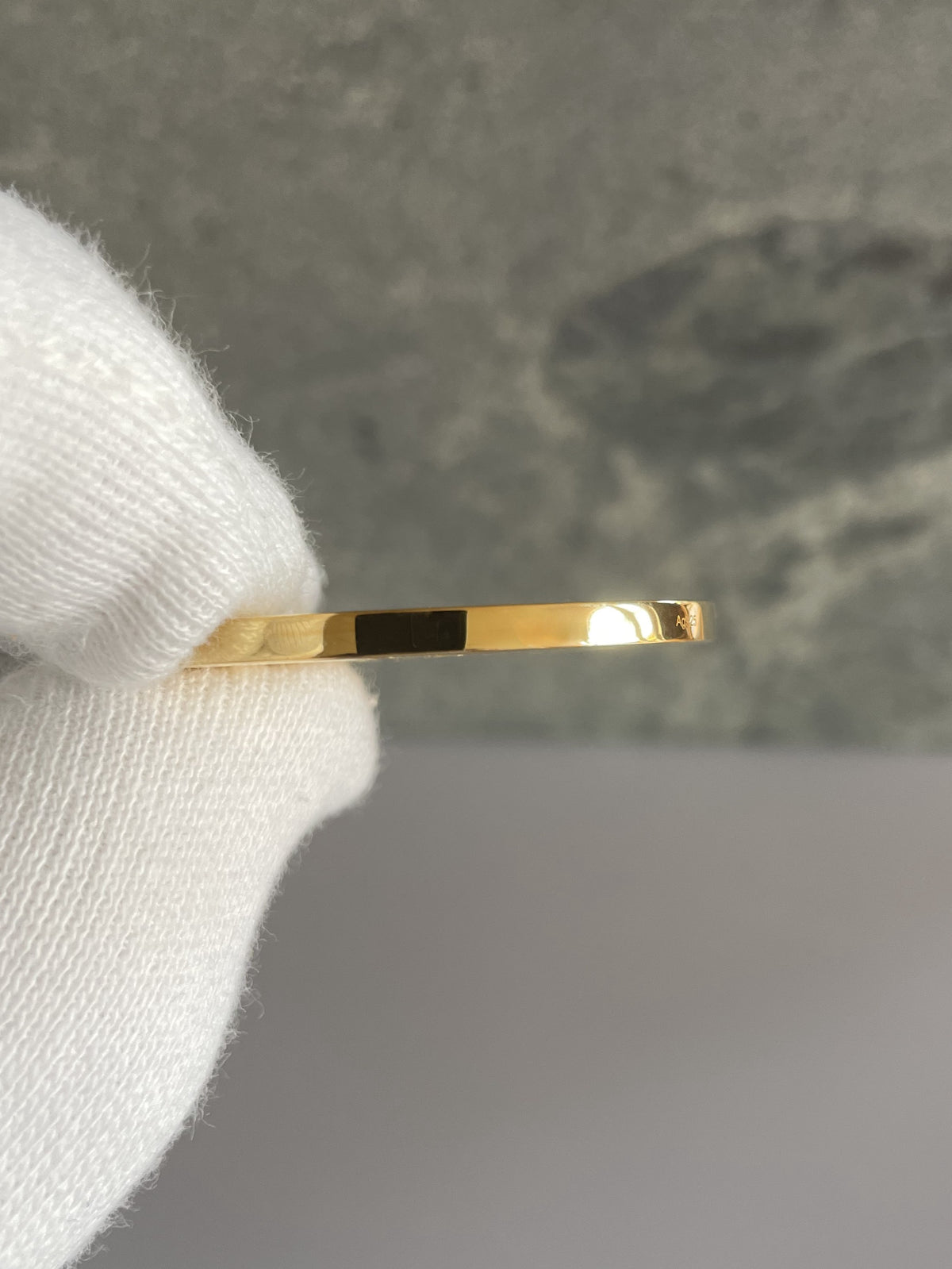 Poker Chip Silver 18k gold plated full side