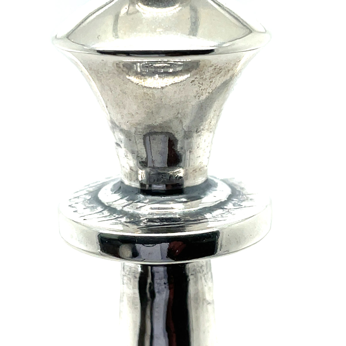 Solid Chess King Sterling Silver - Schachfigur König Silber mitte