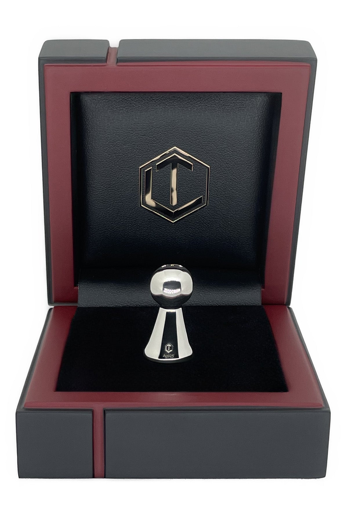 Play Figurine Sterling Silver in Black Case - Spielfigur aus Silber im schwarzen Etui