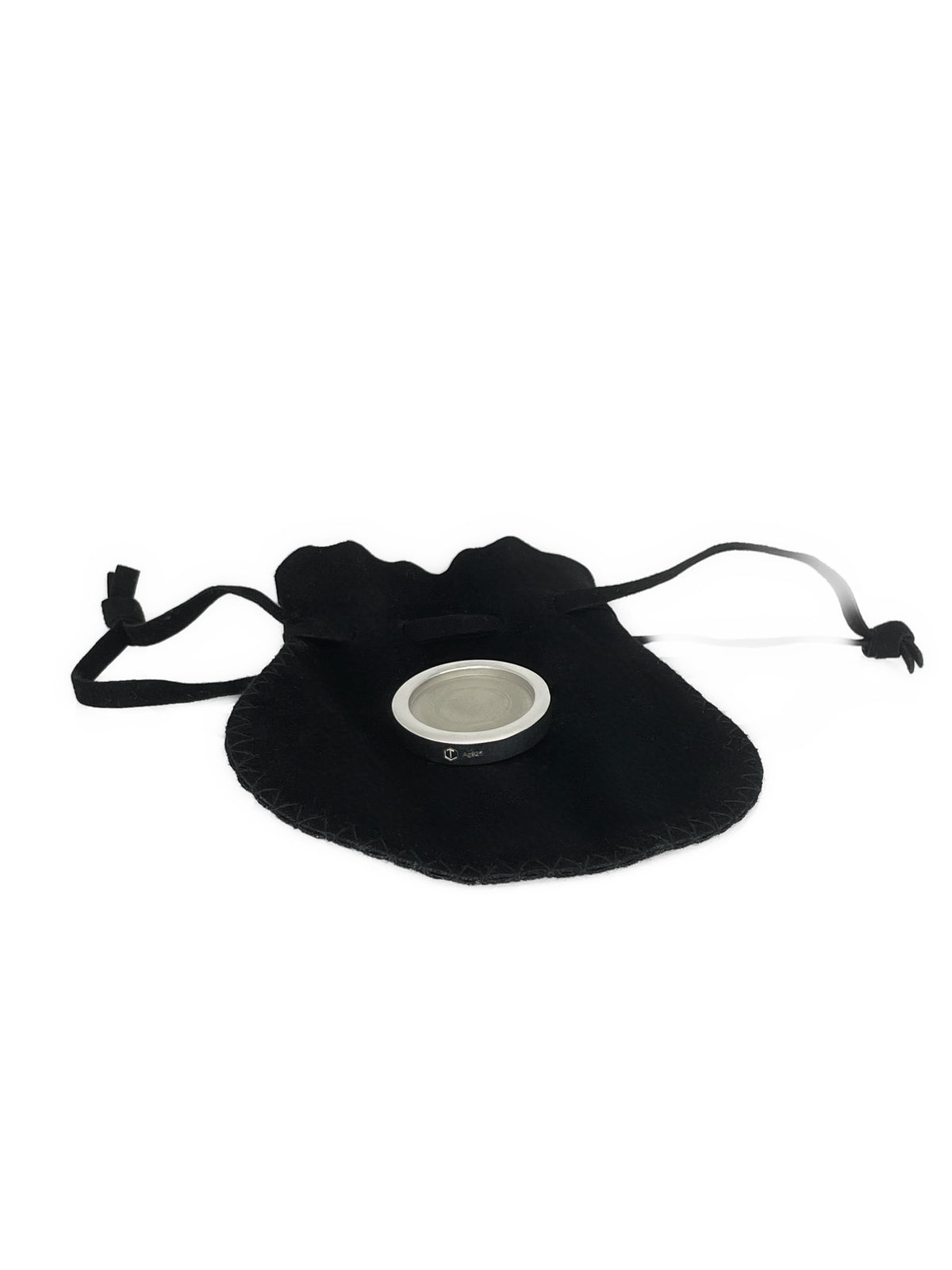 Sterling Silver Game Piece Solid on velvet case - Spielstein auf Samtbeutel