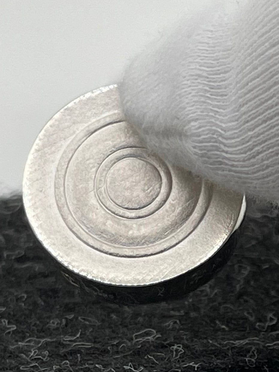 Tic-Tac-Toe Sterling Silver Game Piece Silver - Spielstein Silber