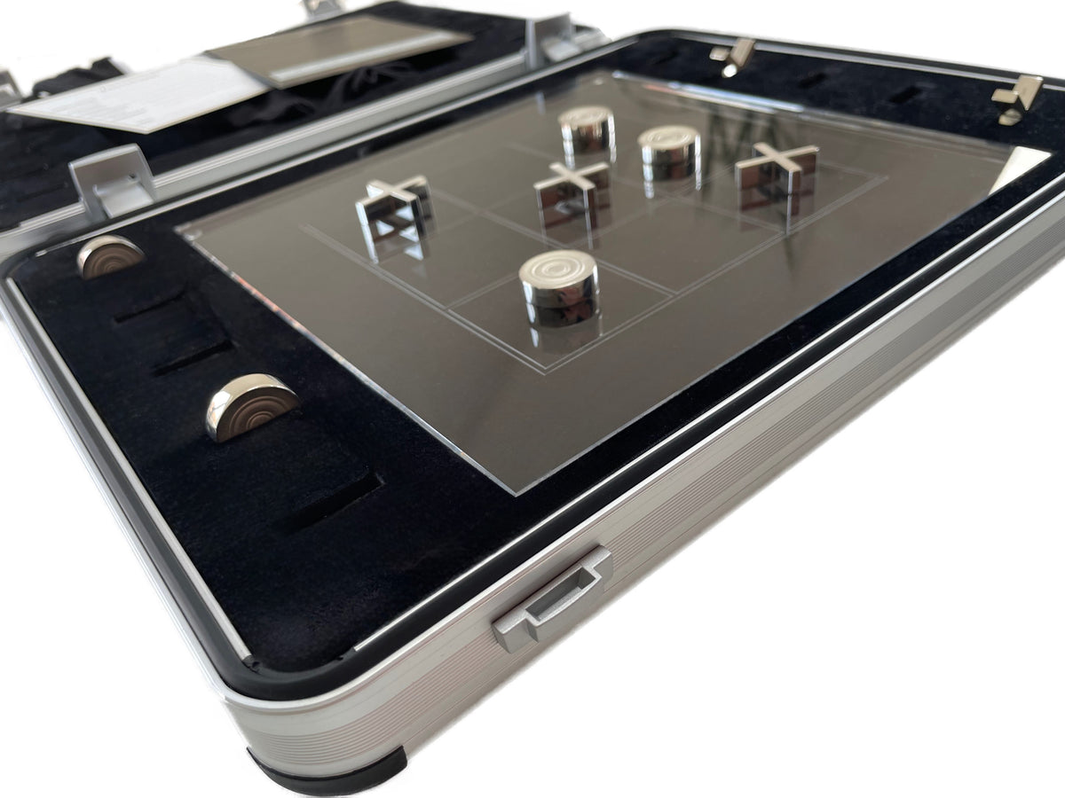 Tic-Tac-Toe Sterling Silver - Tic-Tac-Toe Sterling Silber 