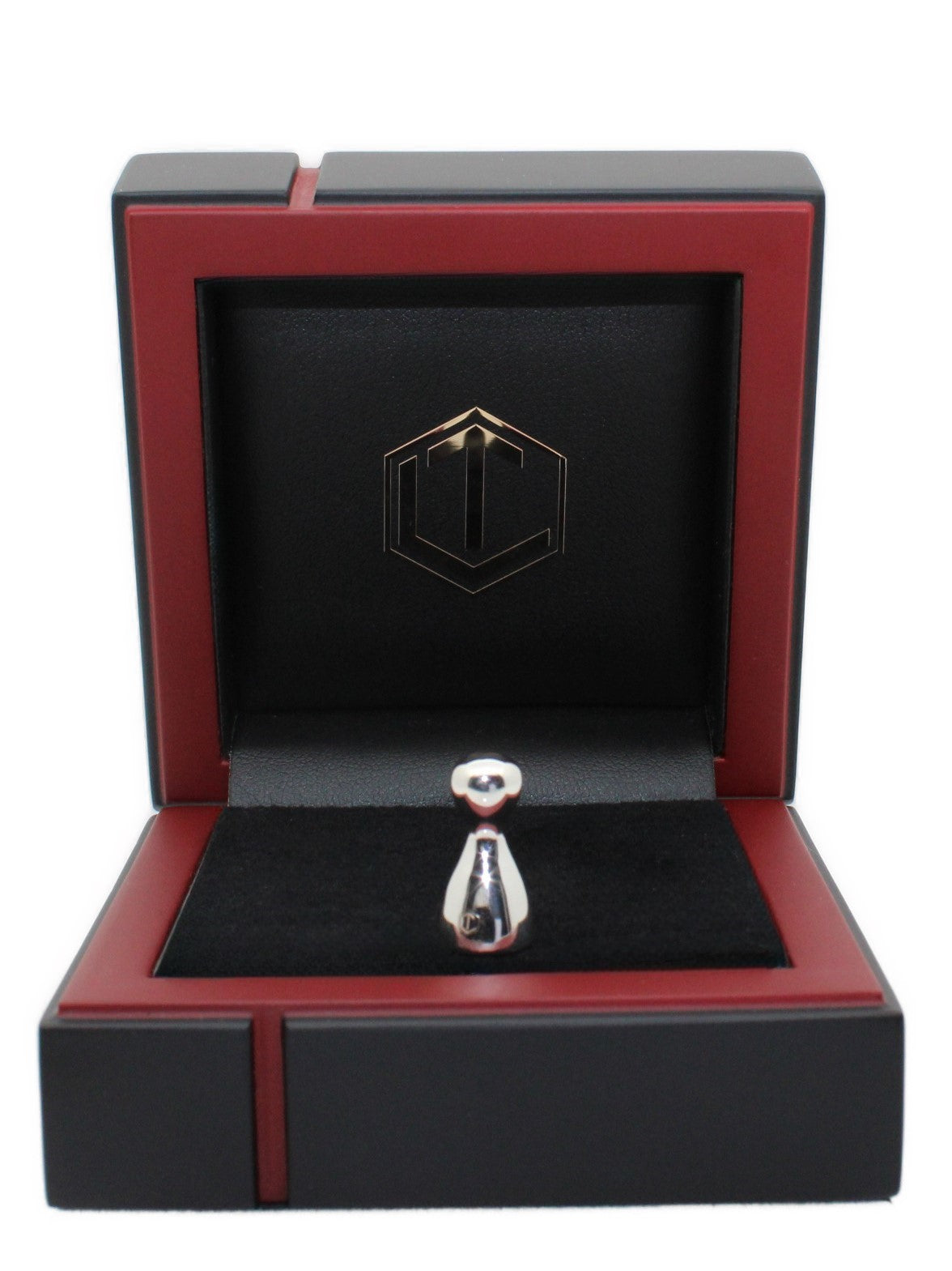 Play Figurine Sterling Silver in black case - Spielfigur klein Sterlingsilber im Etui