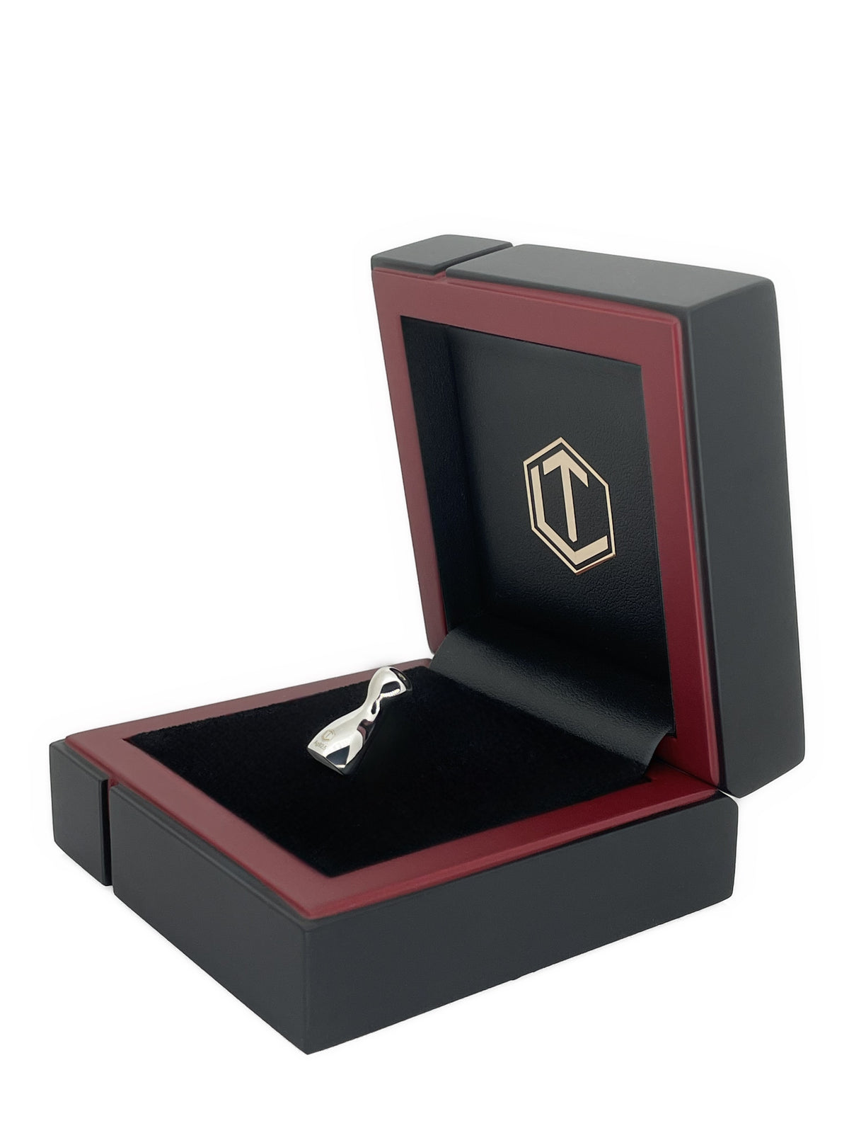 Play Figurine Sterling Silver in black case - Spielfigur Silber im Etui