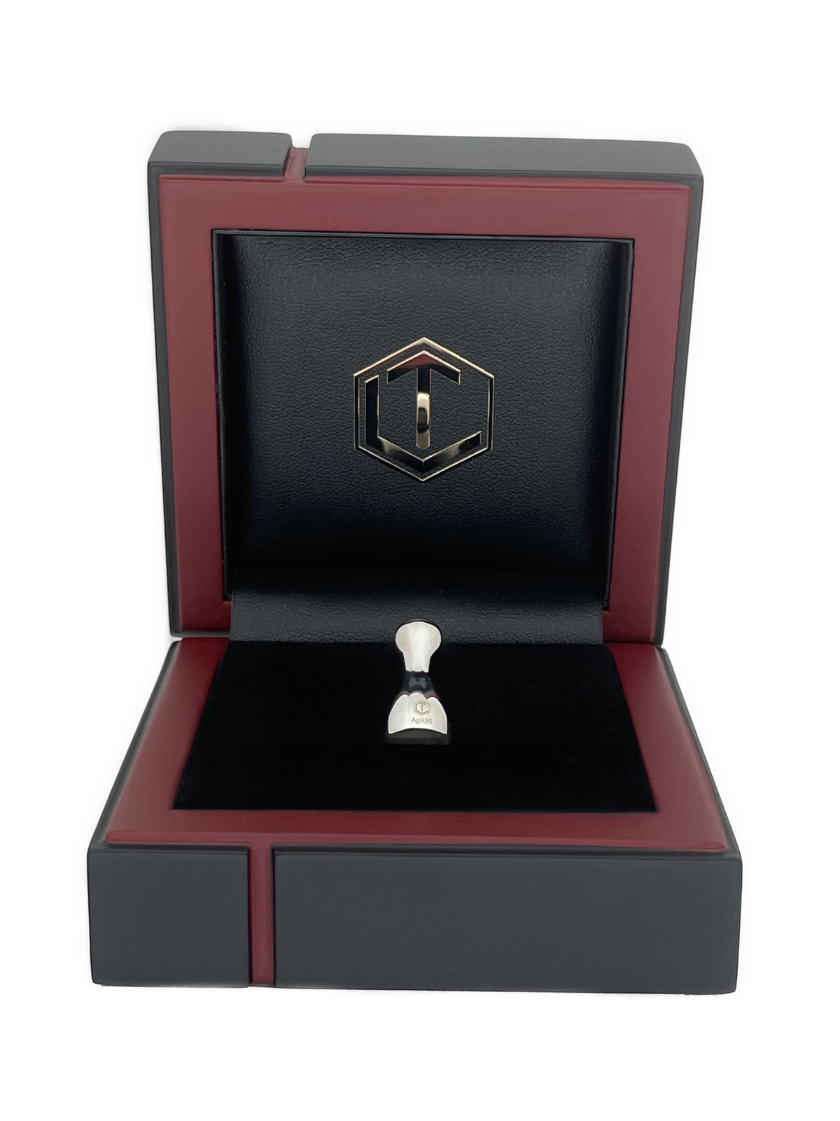 Play Figurine Sterling Silver in black case - Spielfigur Silber im Etui