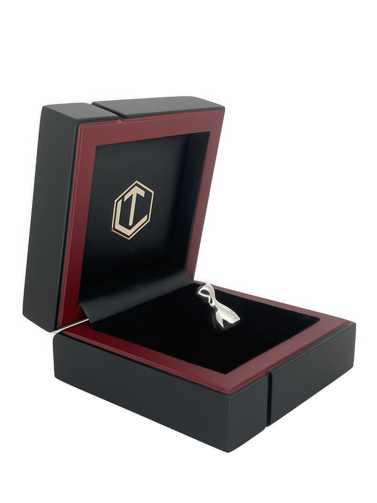 Play Figurine Sterling Silver in black case - Spielfigur Silber im Etui