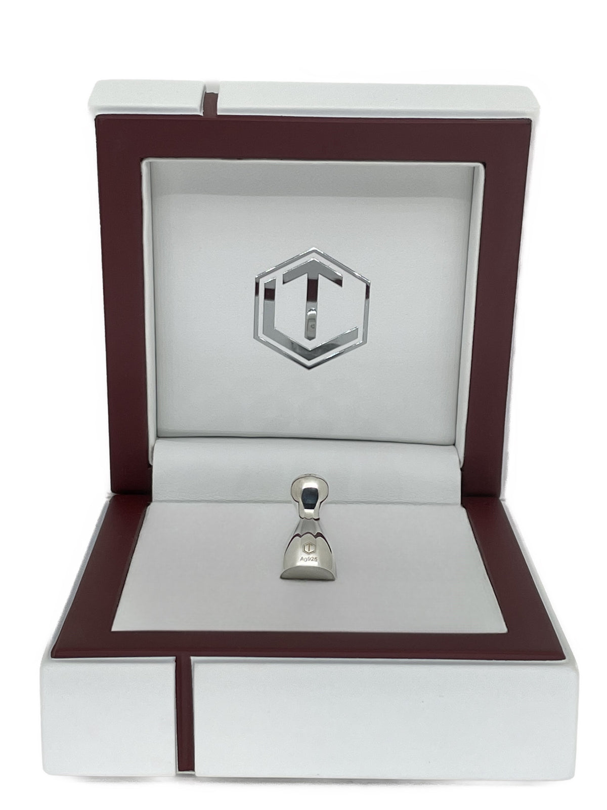 Play Figurine Sterling Silver in white case - Spielfigur Silber im weissen Etui